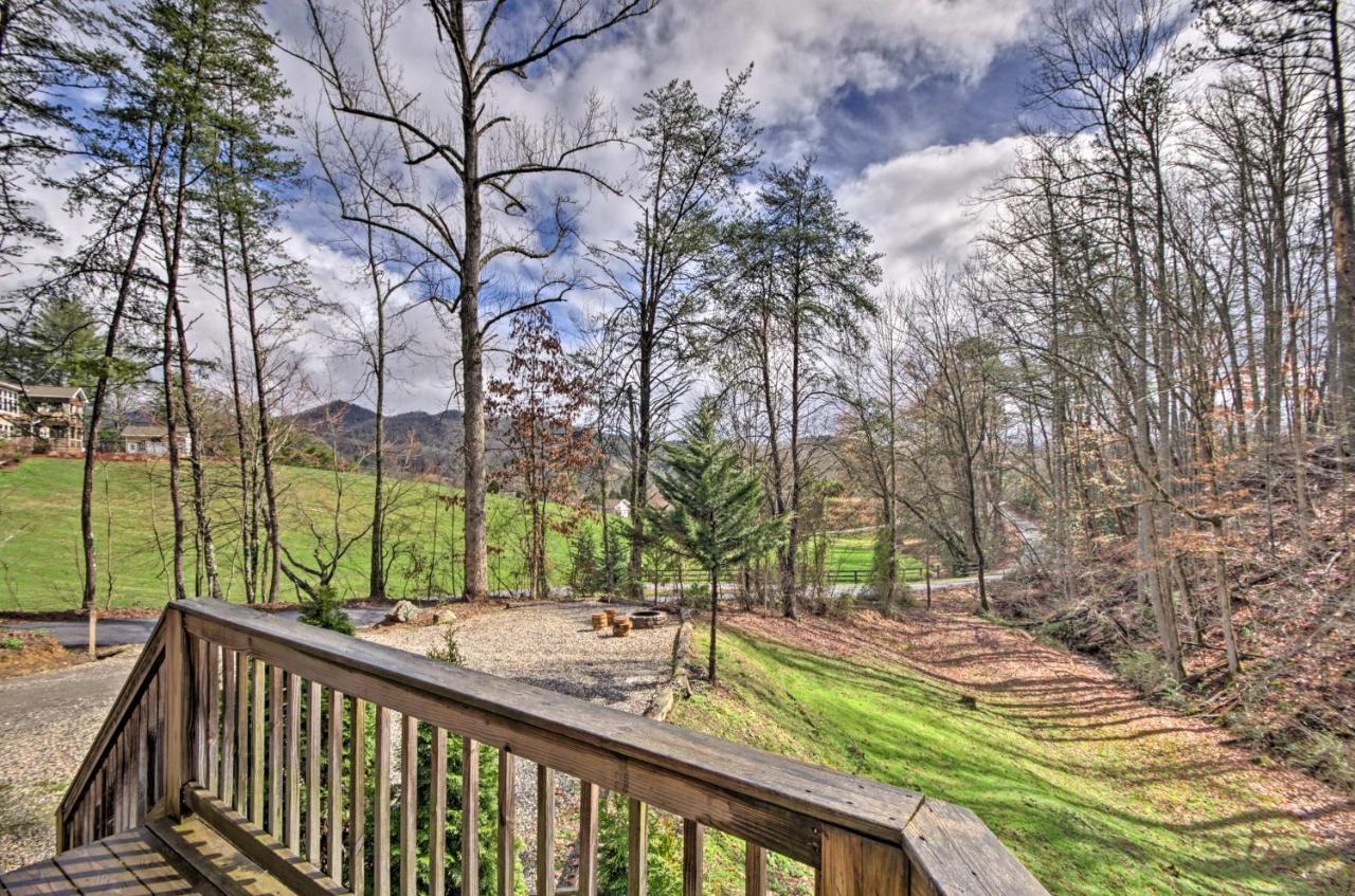 Bryson City Vacation Rental With Hot Tub And Fire Pit! Buitenkant foto