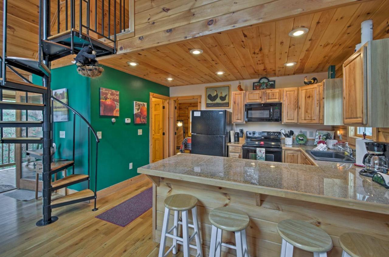 Bryson City Vacation Rental With Hot Tub And Fire Pit! Buitenkant foto