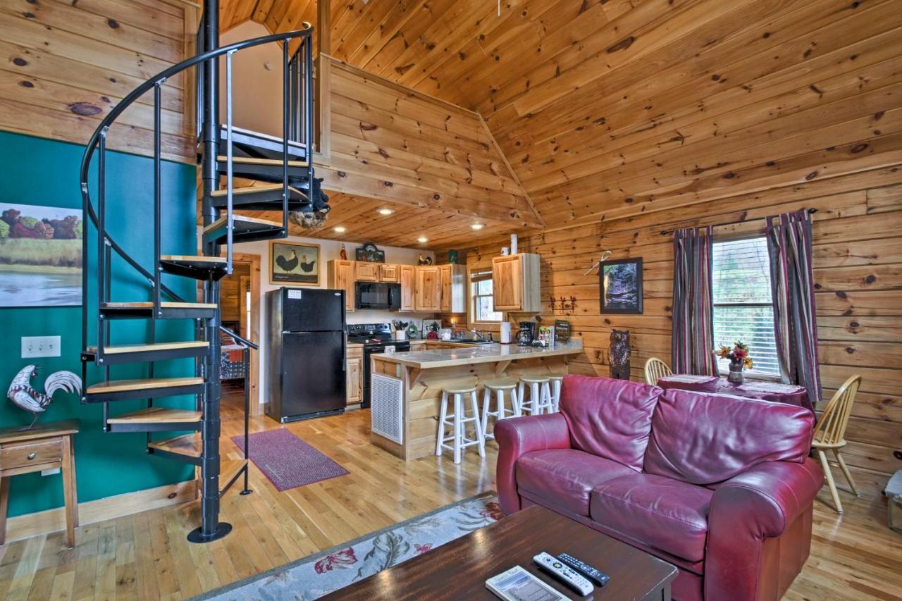 Bryson City Vacation Rental With Hot Tub And Fire Pit! Buitenkant foto