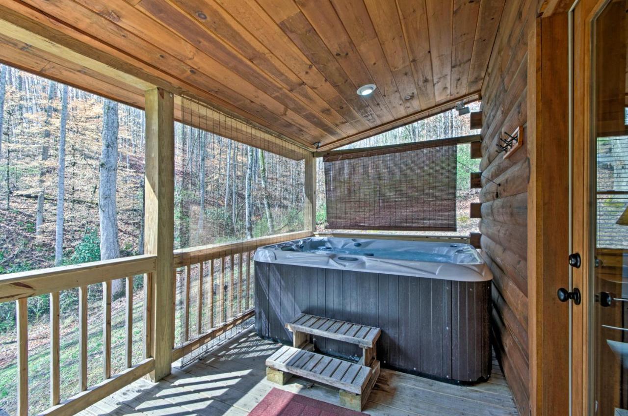 Bryson City Vacation Rental With Hot Tub And Fire Pit! Buitenkant foto