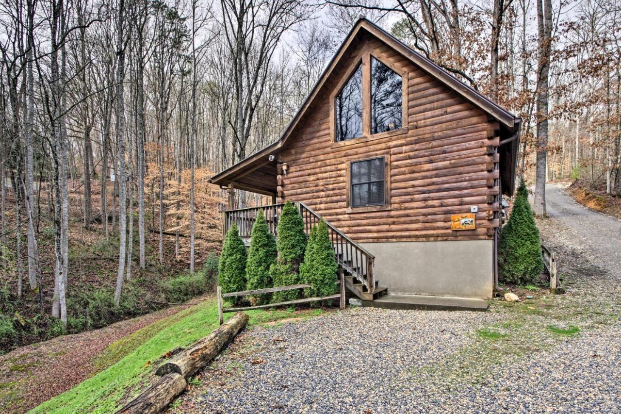 Bryson City Vacation Rental With Hot Tub And Fire Pit! Buitenkant foto