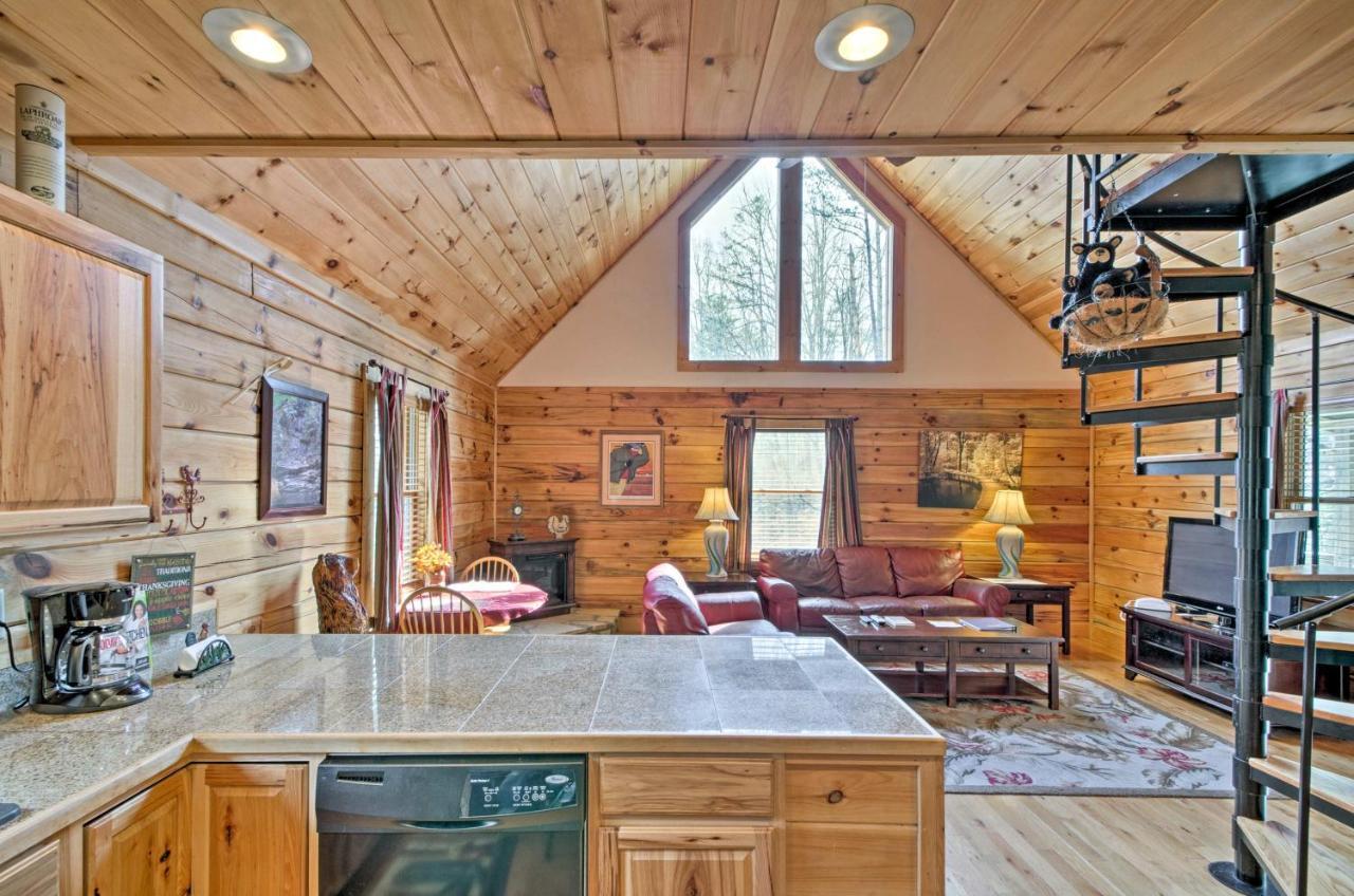 Bryson City Vacation Rental With Hot Tub And Fire Pit! Buitenkant foto